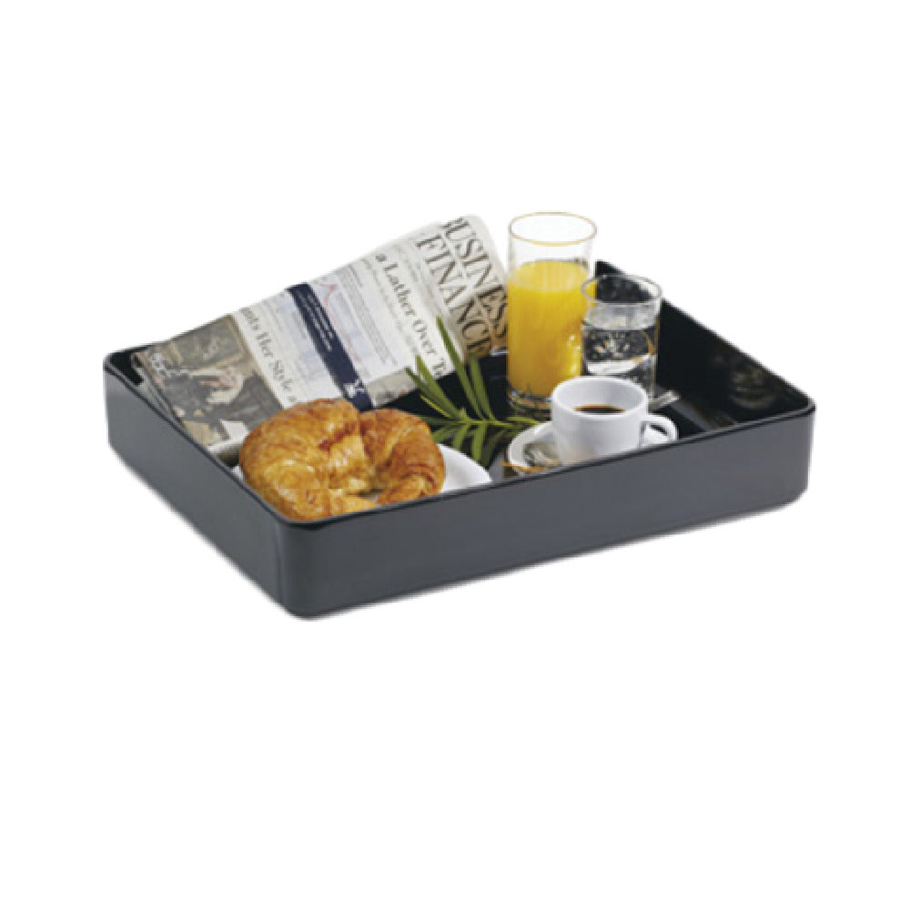 GET Enterprises ML-86-BK Milano™ Bowl 7.6 Qt. (7.9 Qt. Rim Full) 15-3/4" X 12" X 2-3/4"H