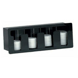 Dispense-Rite FML-4 - Lid Dispenser, Built-in, 4 Section