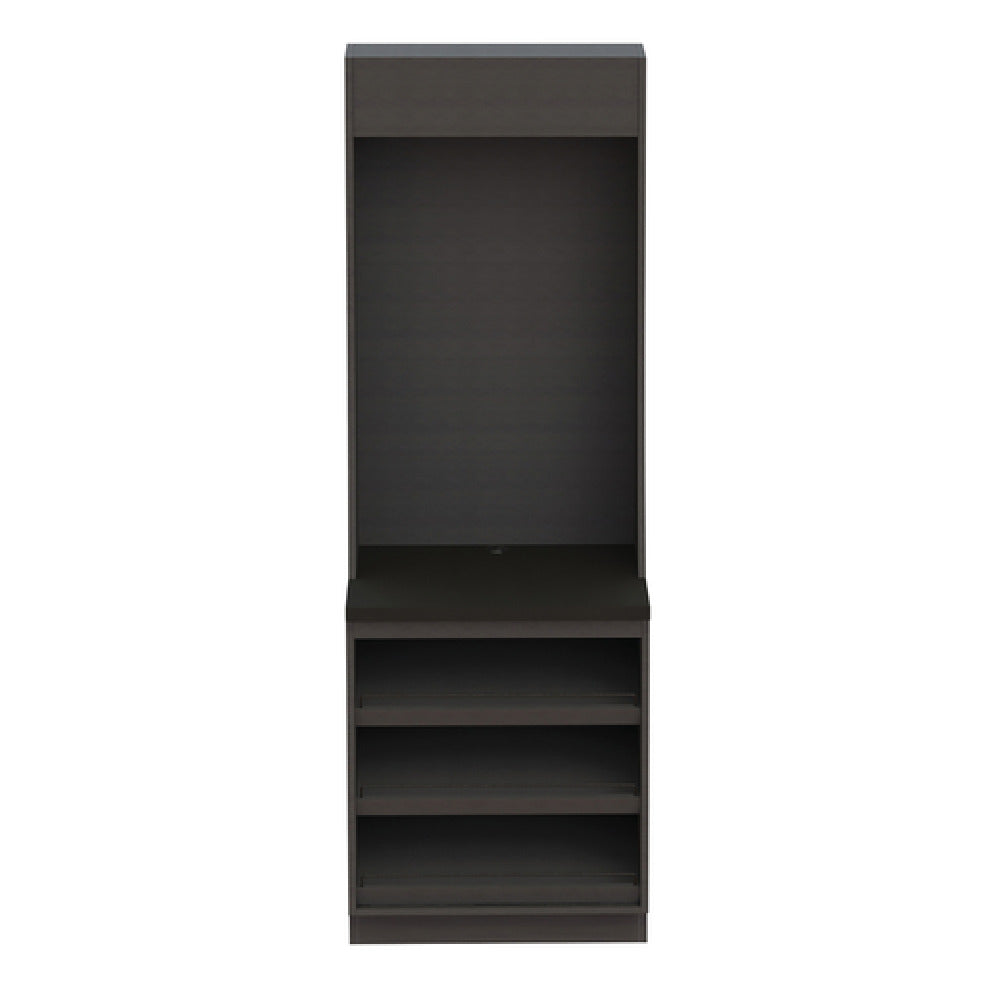 Hubert 25720 - Expressly Hubert® Micro Market Module W/Shelving - 30"W X 26 3/4"D X 88"H