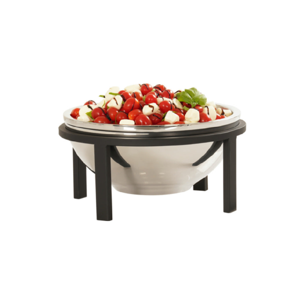 Cal-Mil 23761-13 Stand For Stainless Bowl 12"W X 12"D X 7"H Designed To Fit Cal-Mil Cold Bowl (23425-12-55