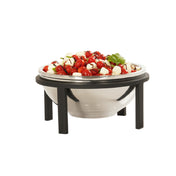 Cal-Mil 23761-13 Stand For Stainless Bowl 12"W X 12"D X 7"H Designed To Fit Cal-Mil Cold Bowl (23425-12-55