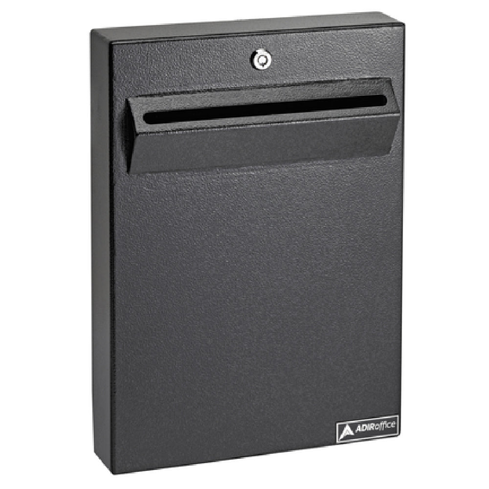 Alpine Industries ADI631-14-BLK Large-sized Document Drop Box 11" X 2-4/10" X 16"H