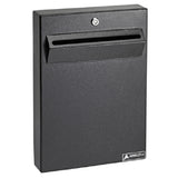 Alpine Industries ADI631-14-BLK Large-sized Document Drop Box 11" X 2-4/10" X 16"H
