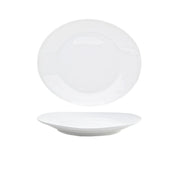 FOH DSP015WHP13 Ellipse™ Plate 9" X 7-1/2" Oval
