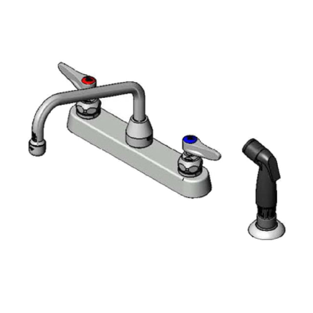 T&S Brass B-1172-07 Faucet Workboard Deck Mount 8" Centers