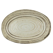 Elite Global Solutions B3180-BCHD Tray 18"L X 11-1/2"W X 1-3/4"H Irregular Oval