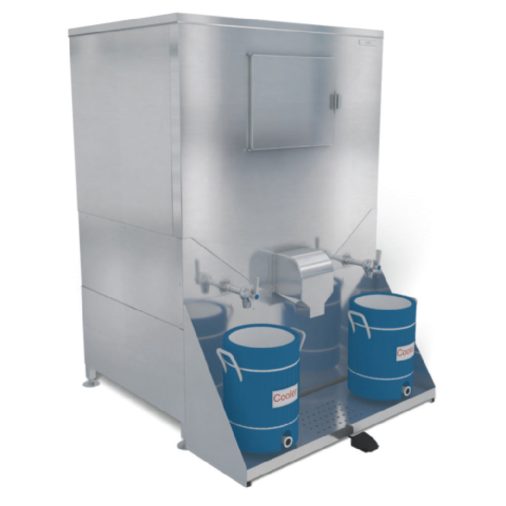 Kloppenberg DISP-1000-IND Ice Storage Dispenser Single Poly Chute