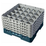 Cambro 25S958414 Camrack® Glass Rack With (5) Soft Gray Extenders Full Size