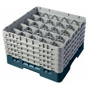 Cambro 25S958414 Camrack® Glass Rack With (5) Soft Gray Extenders Full Size