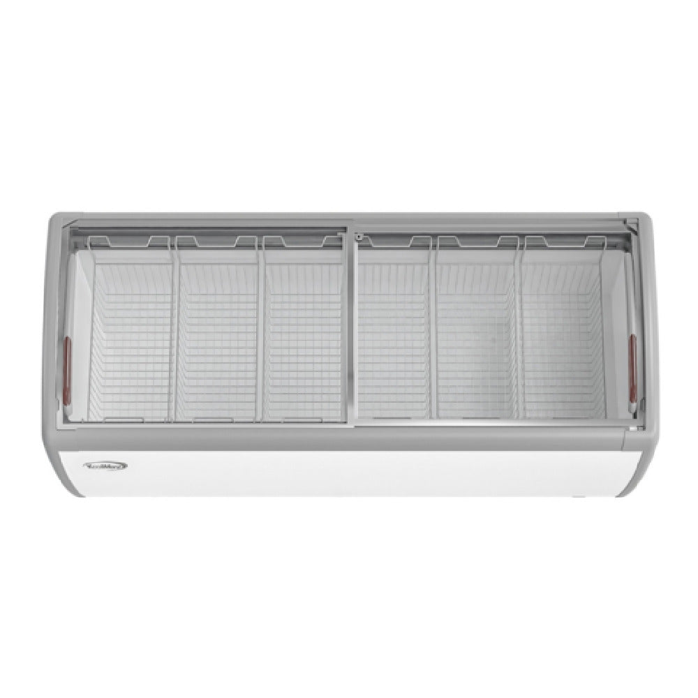 Koolmore MCF-20C - Ice Cream Display Chest Freezer, 71", 20 Cu. Ft. Capacity