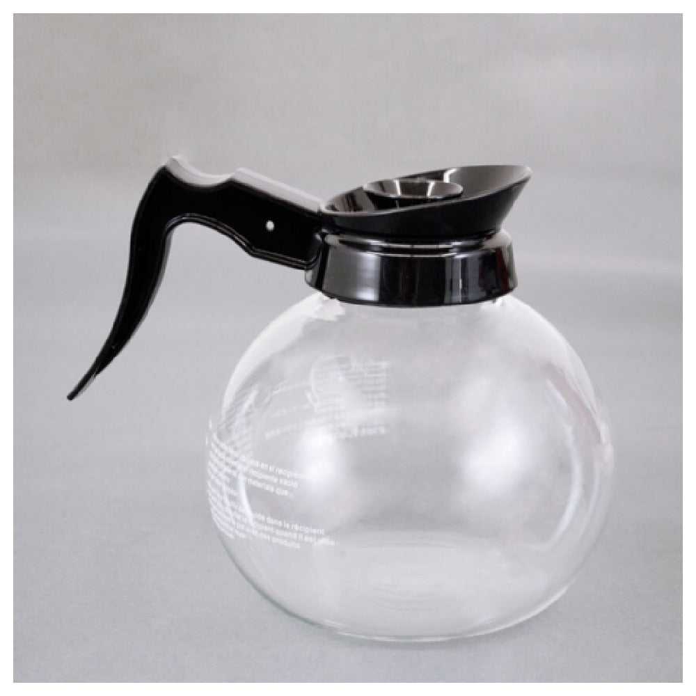 Omcan 69224 (69224) Decanter 1.8 Liter (61 Oz.) Glass