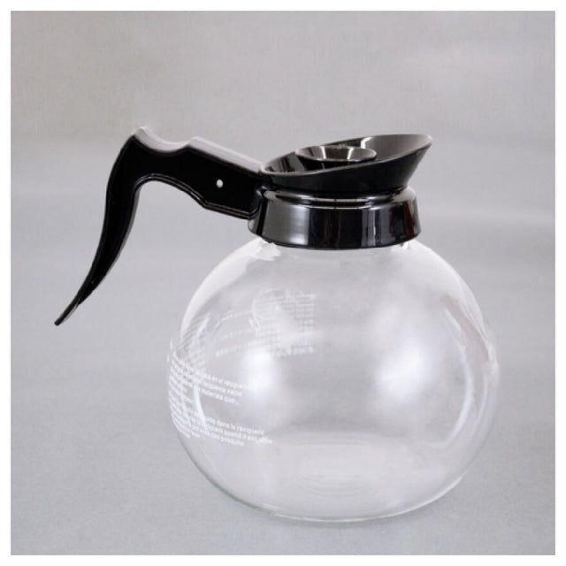 Omcan 69224 (69224) Decanter 1.8 Liter (61 Oz.) Glass