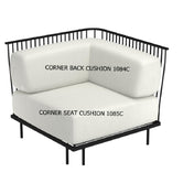 Emuamericas Llc 1084C Cannolè Corner Back Cushion For 1084