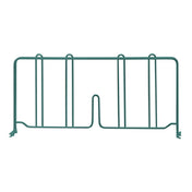 Quantum DIV18P Wire Shelf Divider 18"D X 8"H Green Epoxy Antimicrobial Finish