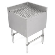John Boos UBDB-1818-90-IC Underbar Corner Drain Board Freestanding 18"W X 18"D X 32-1/2"H