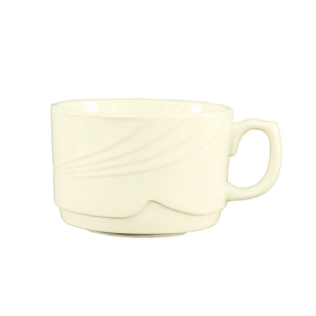 CAC China GAD-38 Garden State Coffee Cup 12 Oz. 4" Dia. X 2-7/8"H