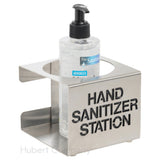Hubert 40075 - Sanitizer Holder, Countertop, 4-3/5"L X 4-3/5"W X 3-3/5"H
