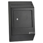 Alpine Industries ADI631-13-BLK Heavy-Duty Secured Drop Box 10" X 4" X 16-3/10"H