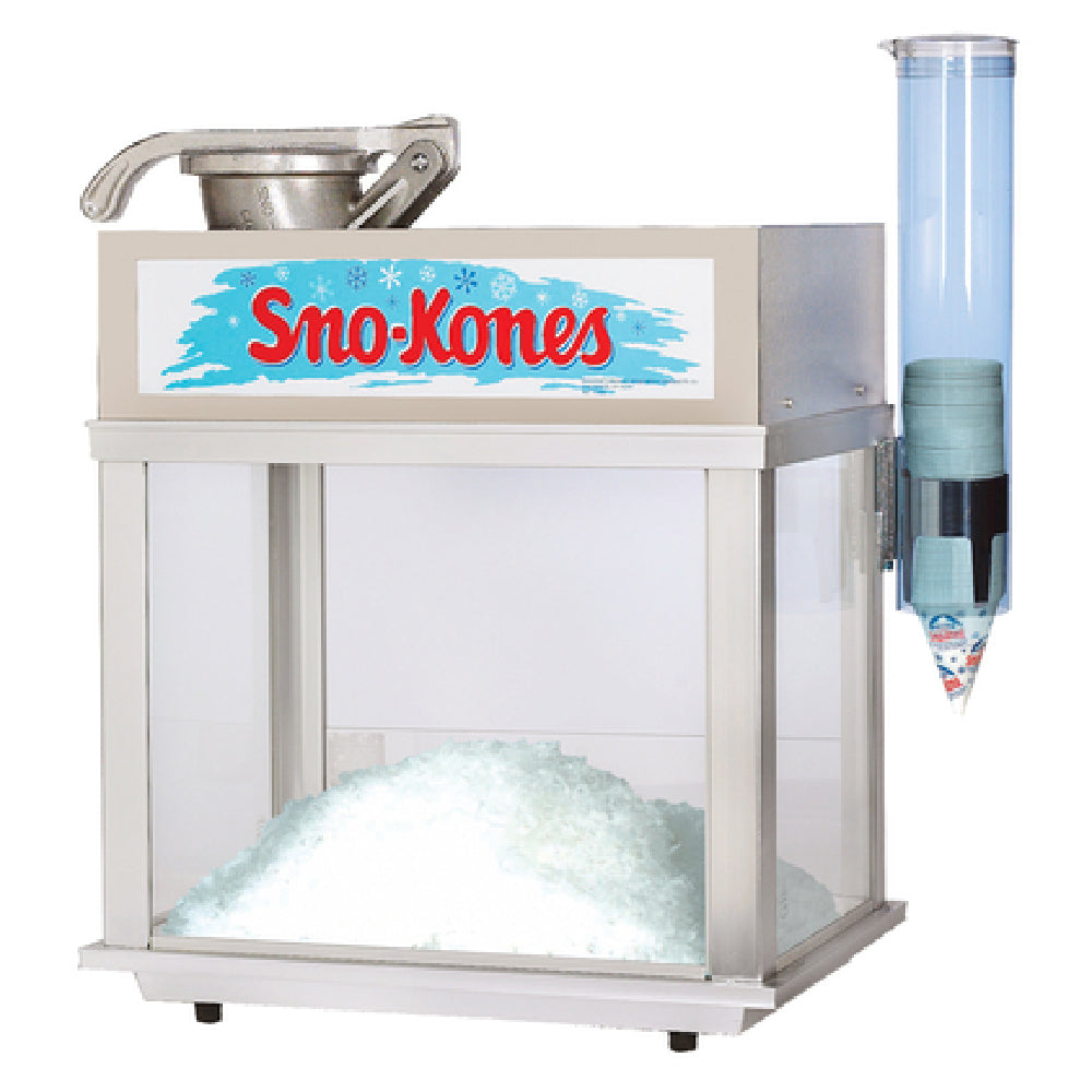 Gold Medal 1002-00-000 - Deluxe Sno-Konette Ice Shaver Snow Cone Machine, (2) Blade Shaver Head