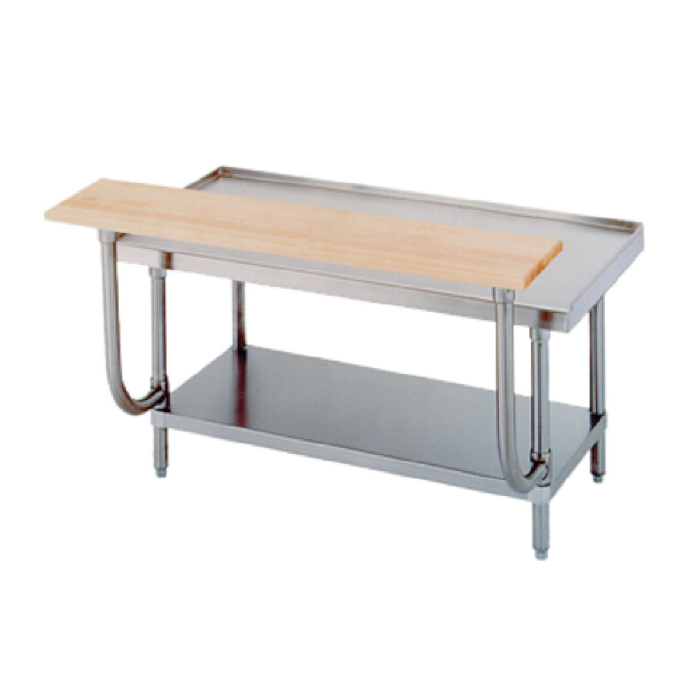 Advance Tabco TA-924 Cutting Board Wood 48"W X 10"D X 1-1/2"H