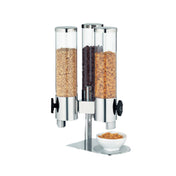 BauscherHepp 06.3530.6040 Cereal Dispenser Triple Dispensers 354.9 Oz. (118.3 Oz. Each Dispenser)