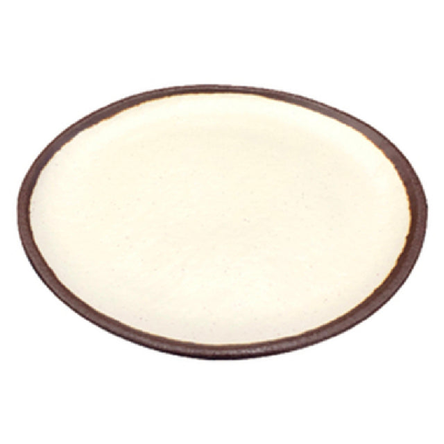 GET Enterprises P-75-CRM Pottery Market™ Bread/Side Dish 7-1/2" Dia. Round