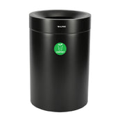 Alpine Industries ALP475-50-BLK-CO Compost Can 50 Gallon Stainless Steel