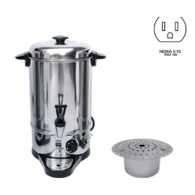 Town 39310K Kit Includes Electric Water Boiler Sake Bottle Platform And (12) Sake Bottles.