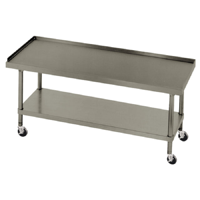 Advance Tabco ES-306C Equipment Stand 72"W X 30"D X 25"H (overall) 24" Working Height