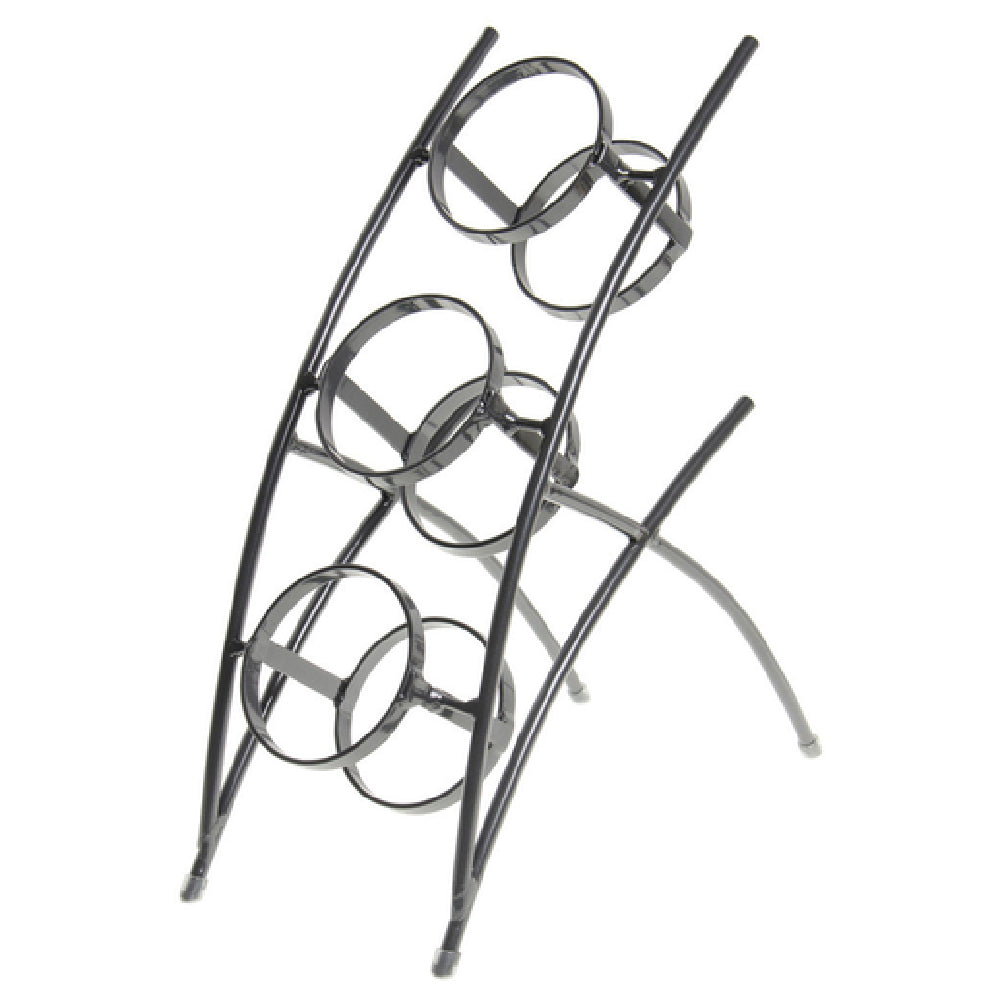 Hubert 32175 - ARCtistic Flatware Cylinder Display/Stand, 3-tier, 7-3/4" X 14-3/4" X 17-1/2"H
