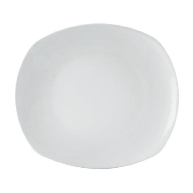 CAC China KYT-16 Key West Plate 10"L X 9"W X 1-1/4"H Rectangular