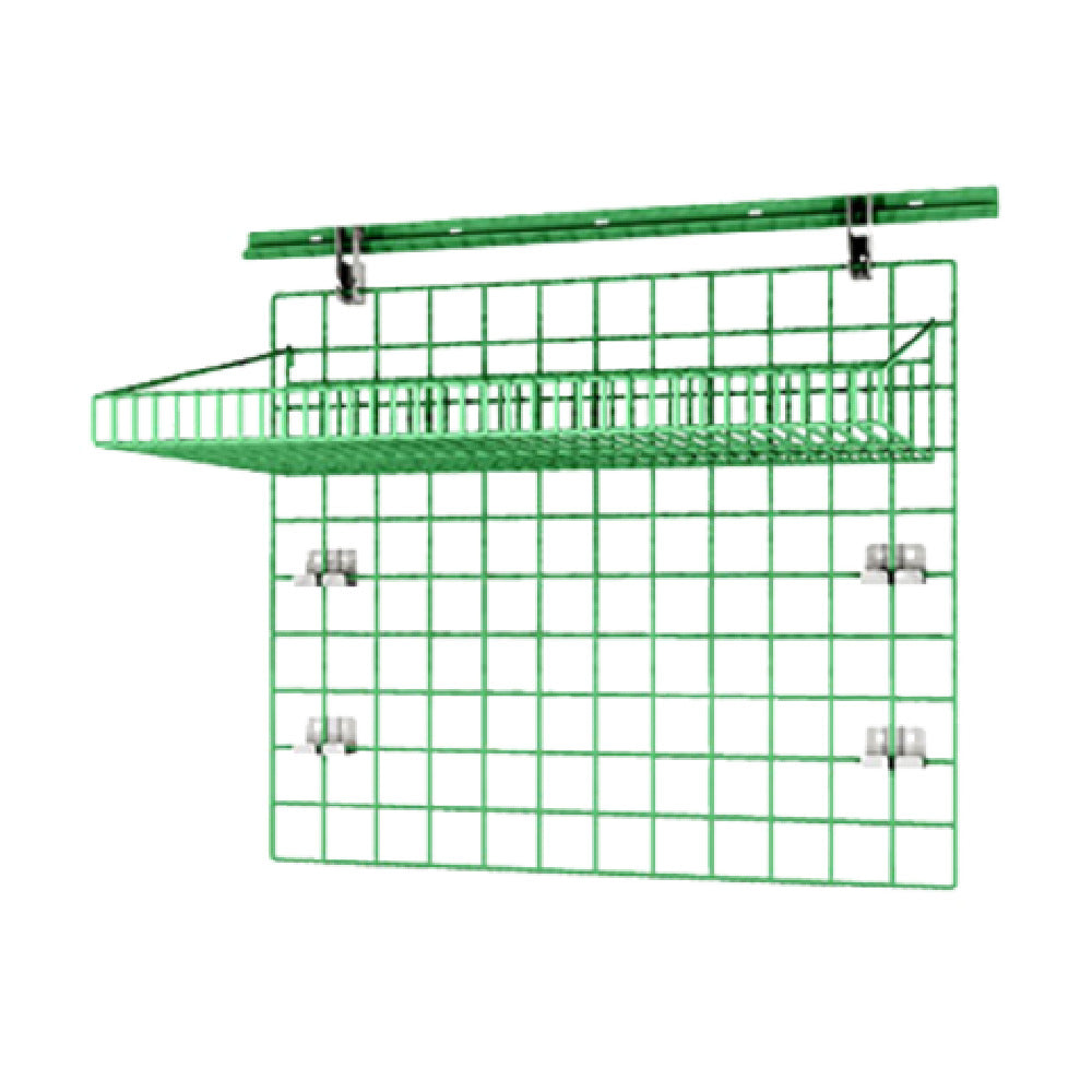 Metro SWK36-2 SmartWall Standard Duty Task Station Starter Unit Consists Of (1) SW40K3 Wall Track (1) SWGB1 Bracket Kit (1) WG3036K3 Wire Grid