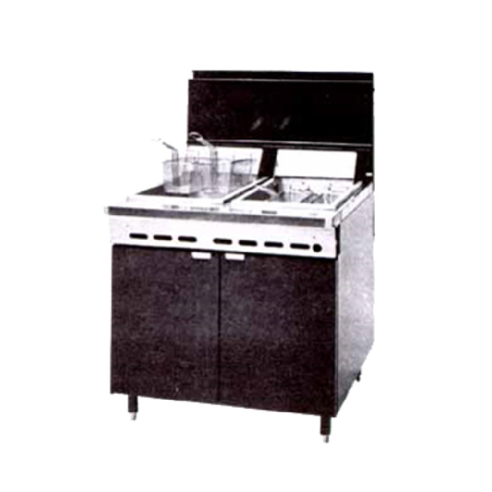 Montague Company RF240 Legend™ Heavy-Duty Fryer Range Match Gas