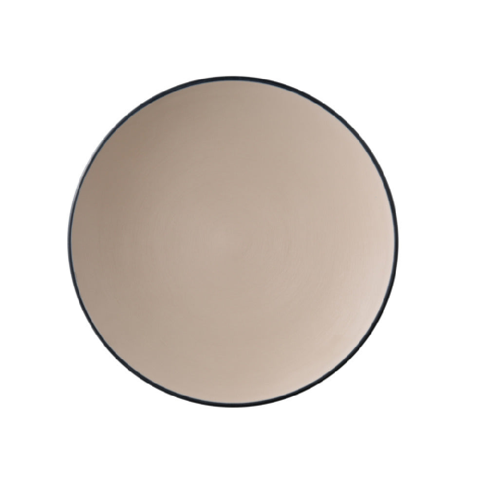 Yanco BM-111CL Birmingham Plate 11 1/2"dia X 1 1/4"H Round