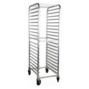 Omcan 47802 (47802) Steam Table Pan Rack Mobile 16-1/2"W X 14-1/4"D X 71"H