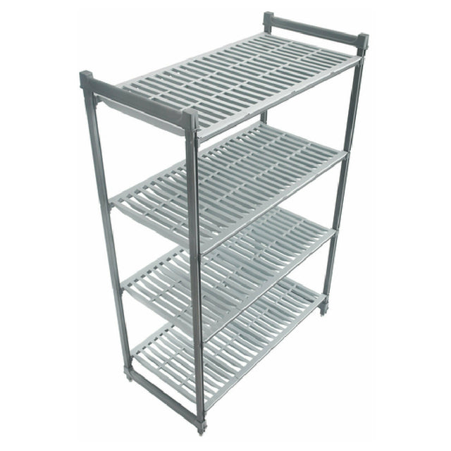 Cambro CBU184872V4580 Camshelving® Basics Plus Starter Unit 18"W X 48"L X 72"H