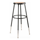 National Public Seating 6230H-10 NPS® Heavy Duty Steel Stool 32"-39" Height Adjustable