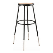 National Public Seating 6230H-10 NPS® Heavy Duty Steel Stool 32"-39" Height Adjustable