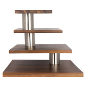 Steelite 6525TW311 4 Level Signature Stand 28.5" X 21.75" X 9.0" Creations Wood