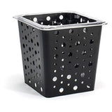 FOH BHO072BKI21 1/6 Size Dots Housing/Pan Set Deep Matte Black Includes One BHO067BKI21 1/6 Size Dots Housing Deep Matte Black