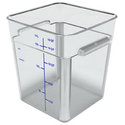 Carlisle 1195507 Carlisle Squares Food Storage Container 18 Qt. 11-1/8" X 12-5/8"H
