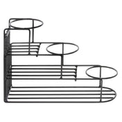 Hubert 57617 - Bottle Holder, 3-step, 13-1/2" X 4" X 9"H