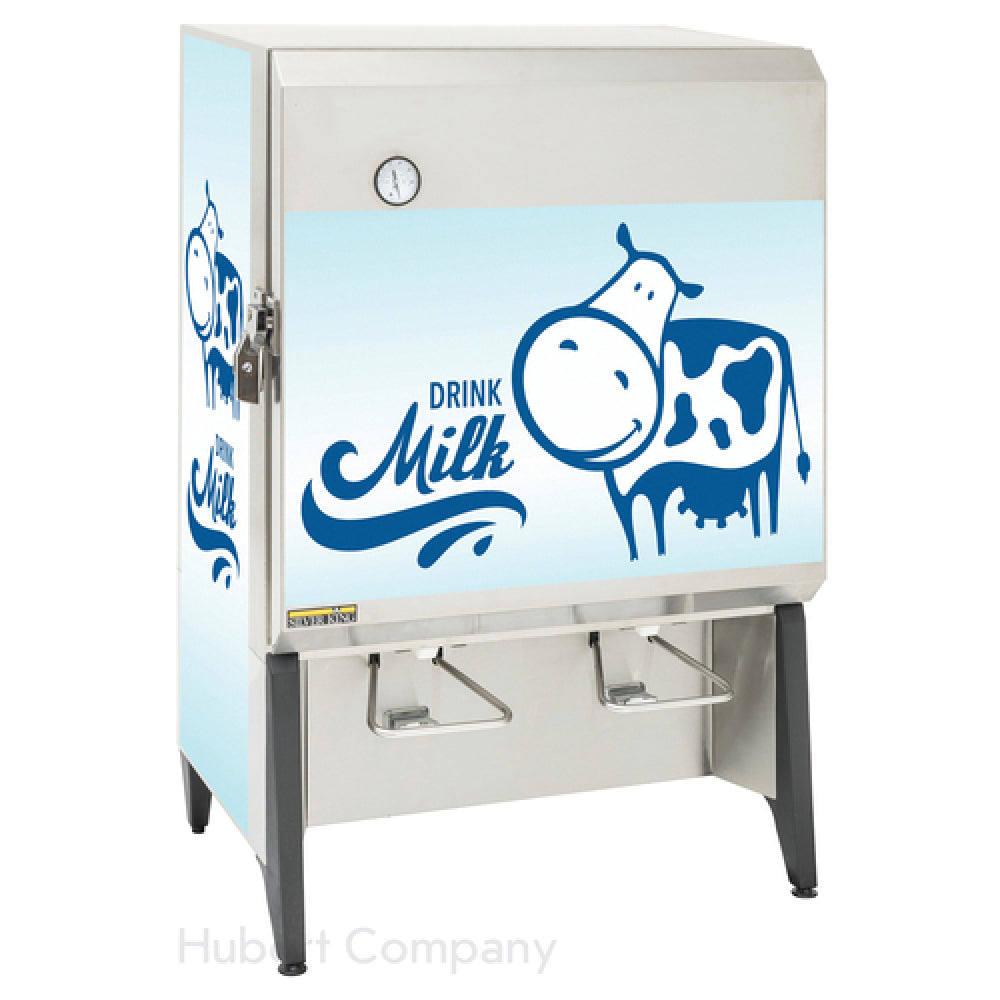 Hubert 28799 - Magnetic Sign, Blue Cow "Drink Milk", For #86603