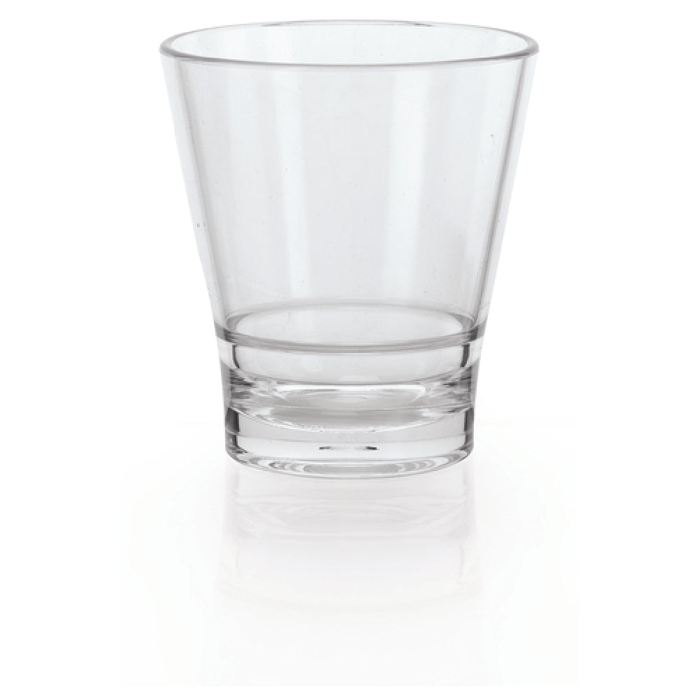 GET Enterprises S-9-CL Revo™ Rocks Glass 9 Oz. (9.8 Oz. Rim Full) 3-1/3" Dia. X 3-2/3"H