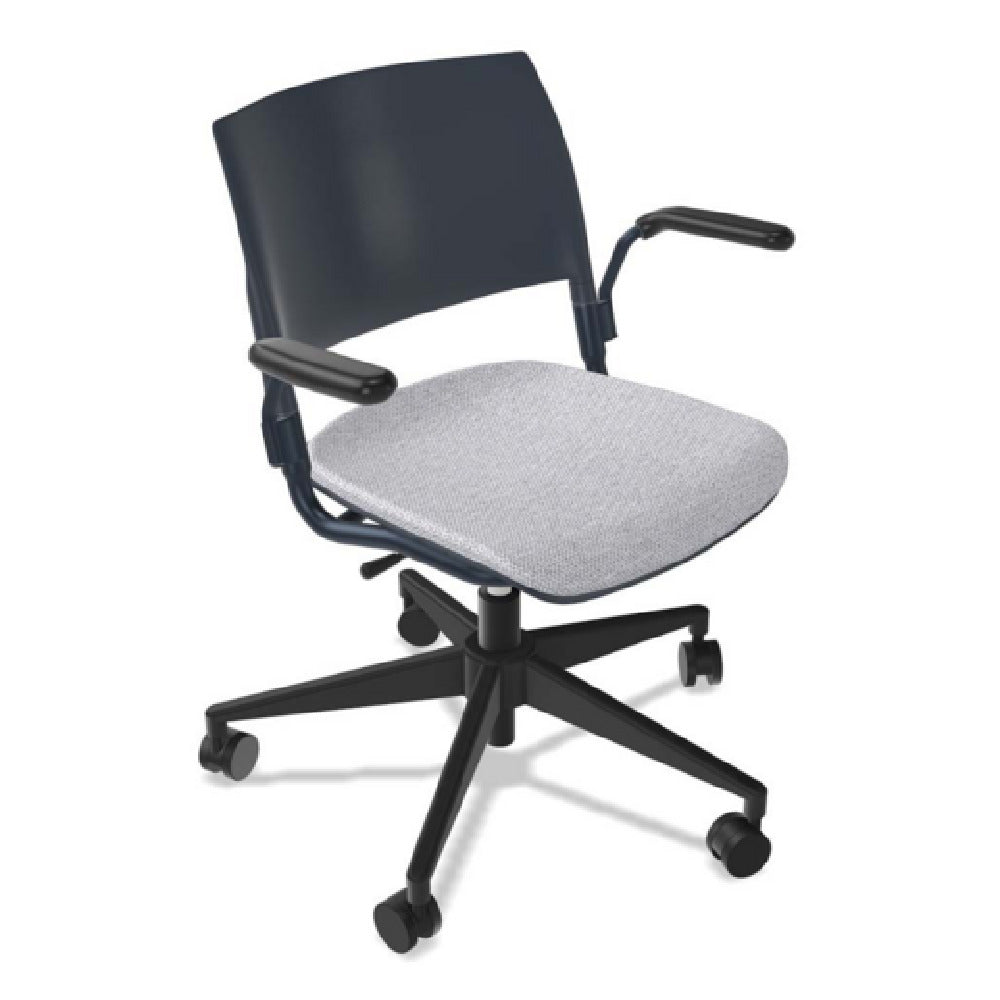 Forbes Industries FGE104###### NIMA™ Swivel Base Desk Height Chair Seat Only Upholstered Grade 1