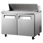 Turbo Air EST-60-N-V E-line Sandwich/Salad Unit Two Section 60-1/4"W X 30"D X 37"H