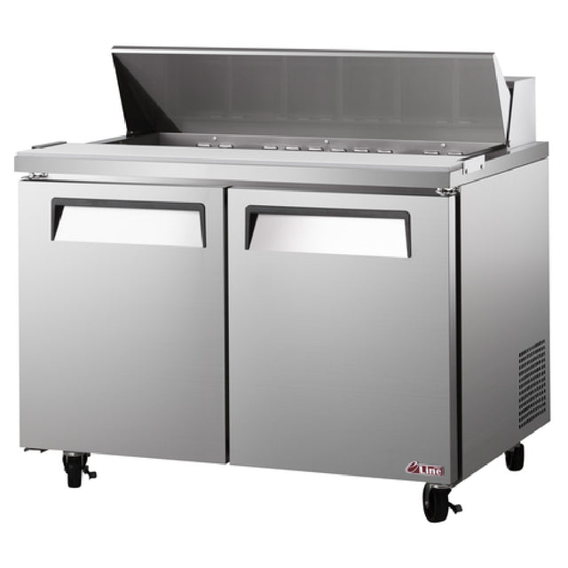 Turbo Air EST-60-N-V E-line Sandwich/Salad Unit Two Section 60-1/4"W X 30"D X 37"H