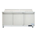 Empura E-KSP72 - Refrigerated Sandwich/Salad Prep Table, 71.7"W X 29.9"D X 43.2"H