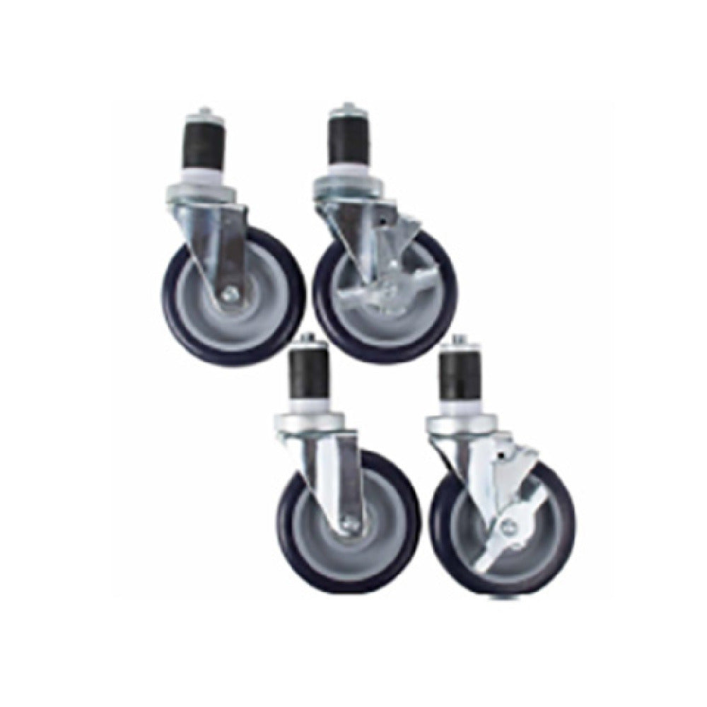 Admiral Craft ES-1 Casters 4" Dia. 2 With Brakes
