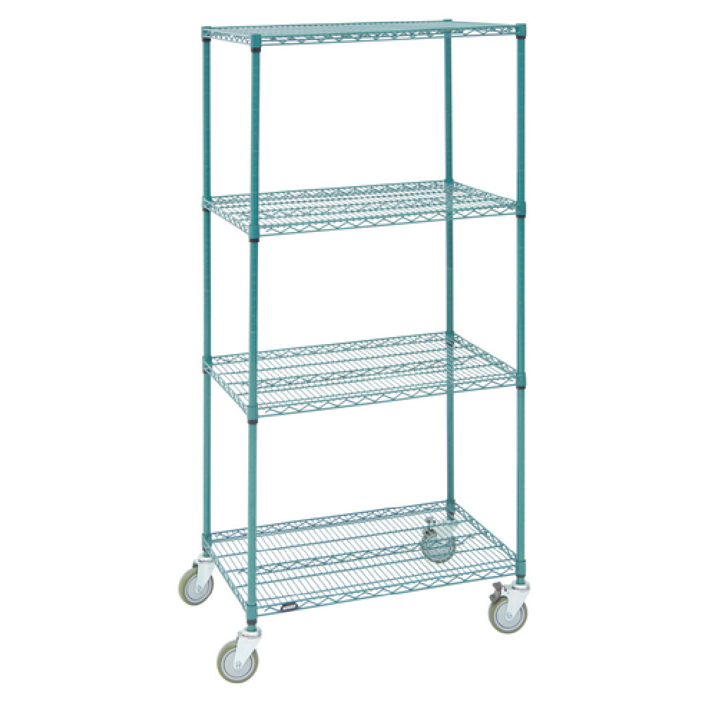 Hubert 11587 - Shelving Unit, Wire, Mobile